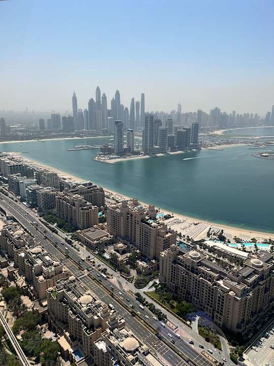 Ausblick Hilton Dubai Palm Jumeirah