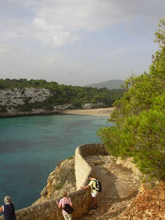 Bucht Cala Romantica blau punta reina