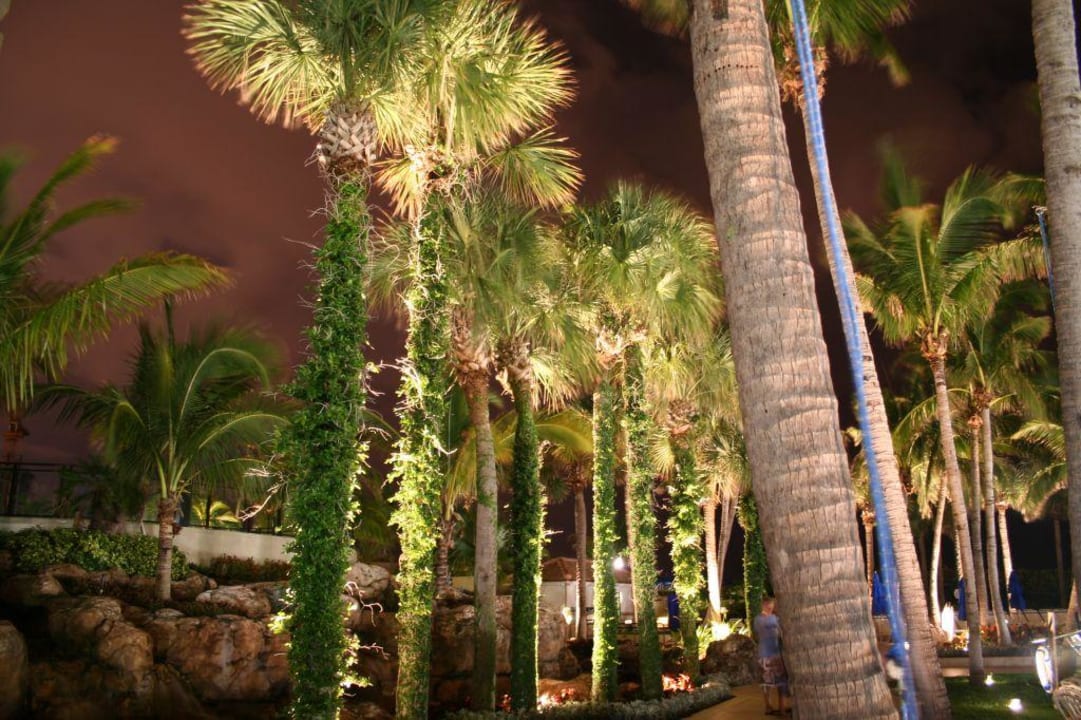 Hotel am Abend Hotel Marriott Harbor Beach Resort