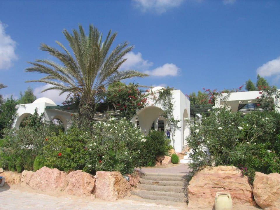 Sicht auf das Restaurant Royal Karthago Djerba