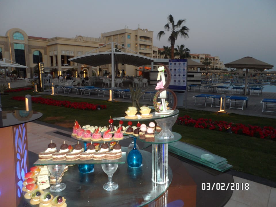 Vorbereitung für das Abendessen Pickalbatros White Beach Resort - Hurghada