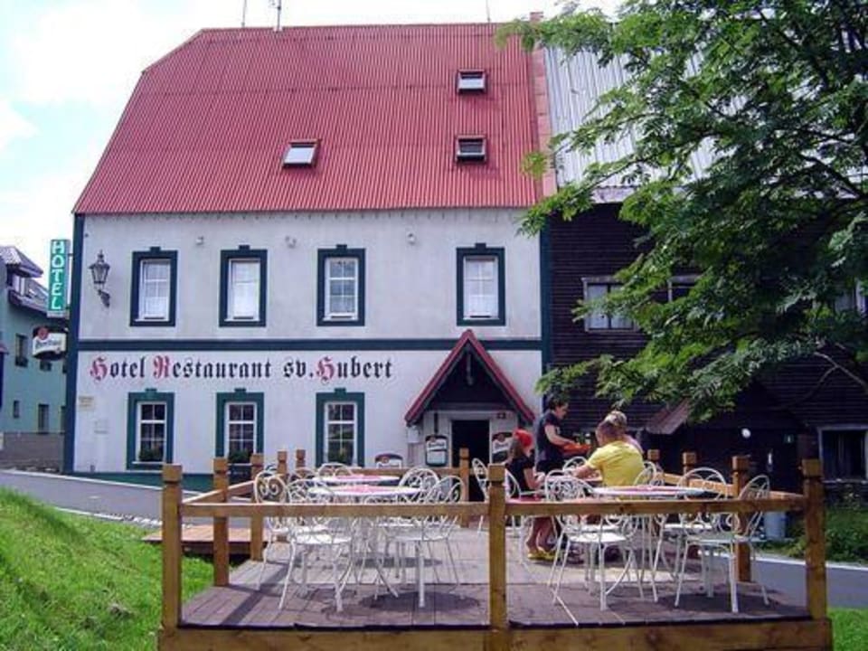 Terrasse Hotel Svatý Hubert