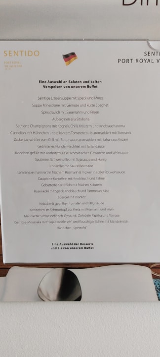 Gastro SENTIDO Port Royal Villas & Spa