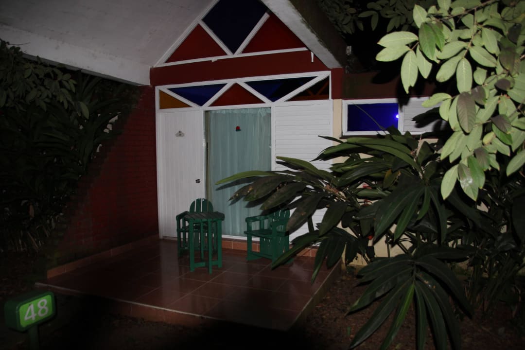 Bungalow von außen Villa Soroa