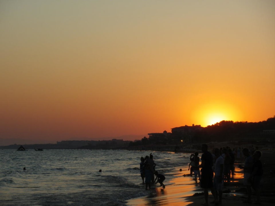 Sonnenuntergang Grand Seker Hotel
