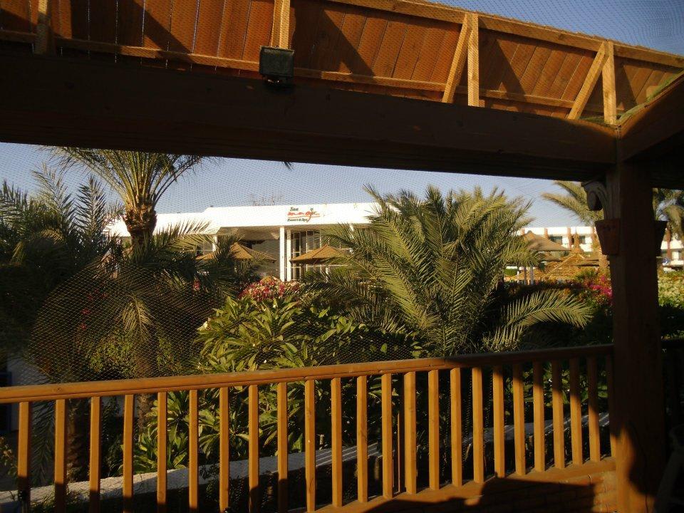 Aussicht vom View-Restaurant V Hotel Sharm El Sheikh