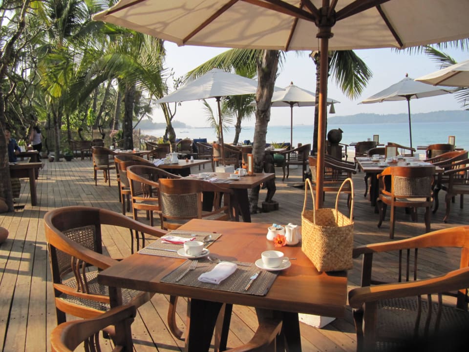 Restaurantterrasse Ngapali Bay Villas & Spa