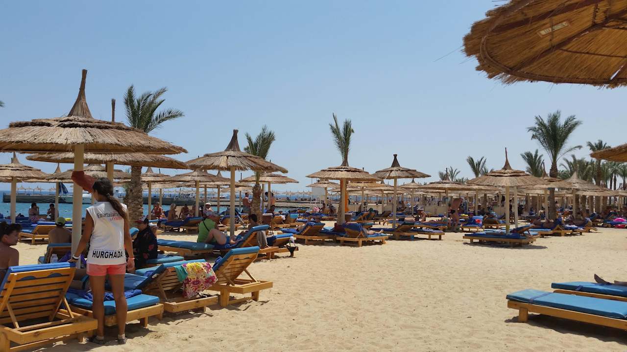 Schöner Sandstrand  Beach Albatros Resort