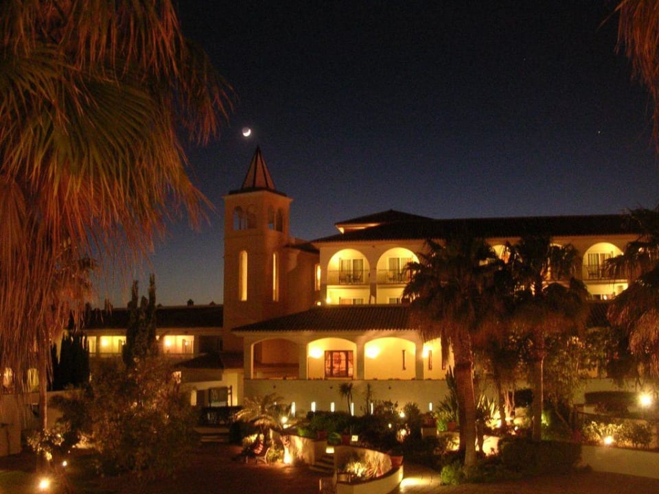 Mondschein vom Zimmer aus Fuerte Conil-Resort