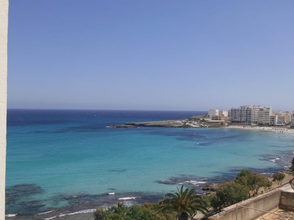 Ausblick Laubengang 6. OG, Juni 2018 Aparthotel Playa Dorada