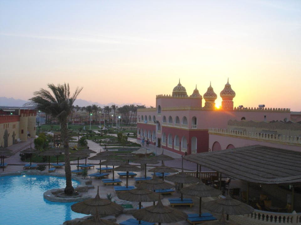 Sonnenuntergang Pickalbatros Alf Leila Wa Leila Resort - Neverland Hurghada