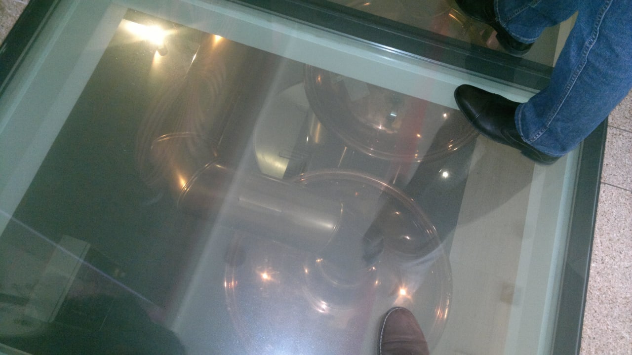 Widok na piwnicę  Hotel & Browar Słociak