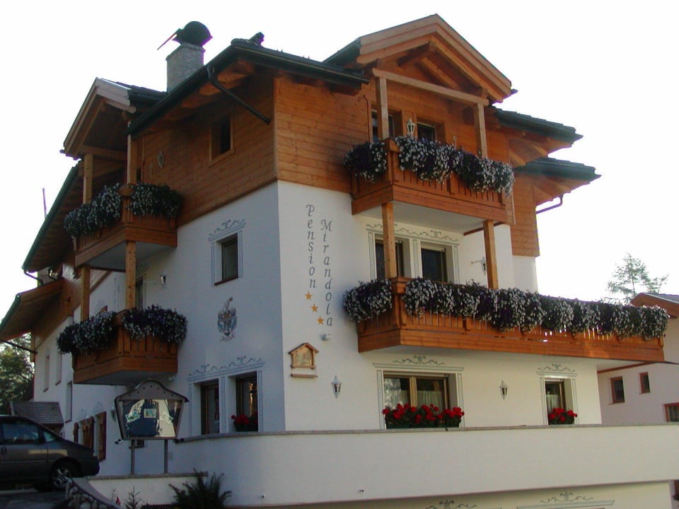 Vista esterna Pension Mirandola