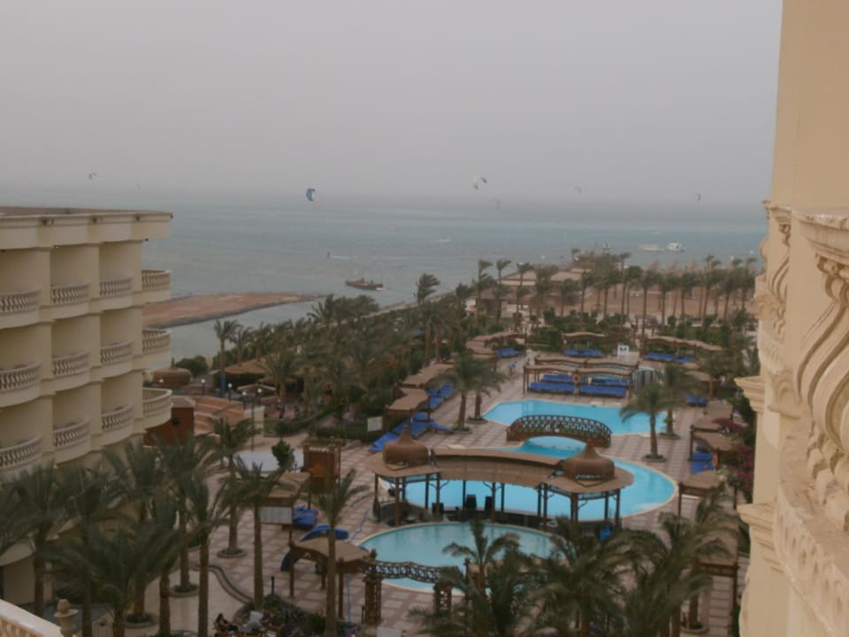 Вид с балкона Riviera Aqua Park Resort