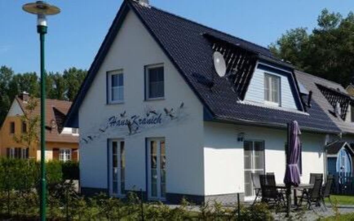 Außen Ferienhaus Kranich