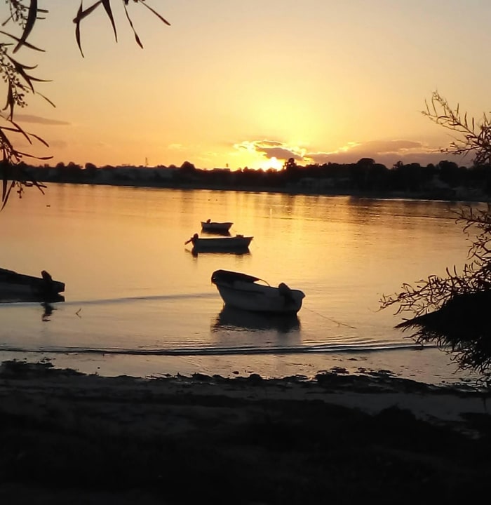 Abendstimmung Hotel El Mouradi Djerba Menzel