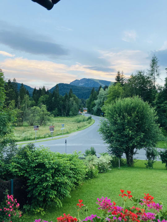Ausblick Gästehaus Schwemmbauer