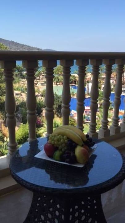 Meerblick vom Balkon aus Vogue Hotel Supreme Bodrum