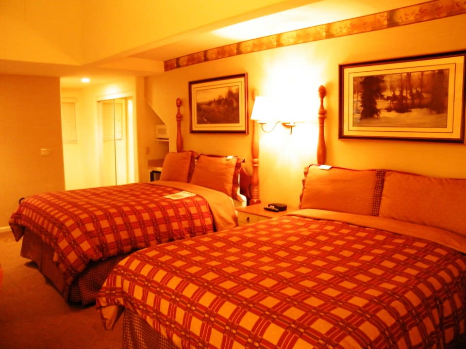 Zwei Doppelbetten Hotel Tenaya Lodge at Yosemite