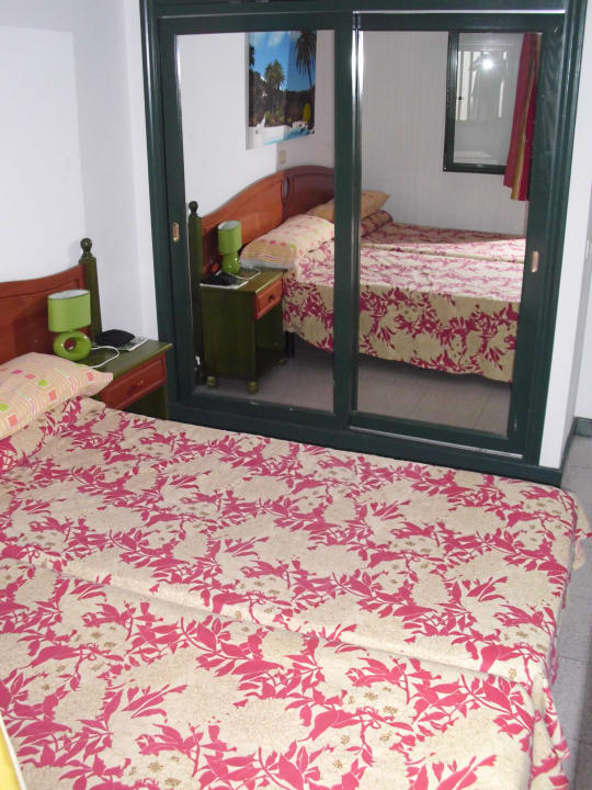 Schlafzimmer Appartment 109 Apartamentos La Tegala