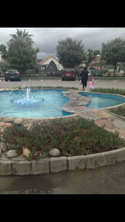 At front of hotel  Golden Taurus Aquapark Resort