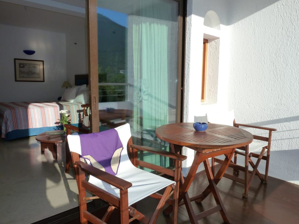 Balkon Gartenzimmer Elounda Bay Palace Hotel