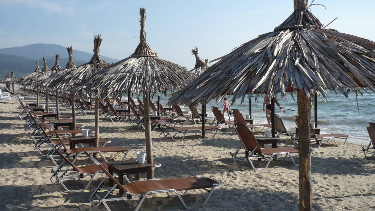 The beach at Ilio Mare Hotel Ilio Mare Hotel
