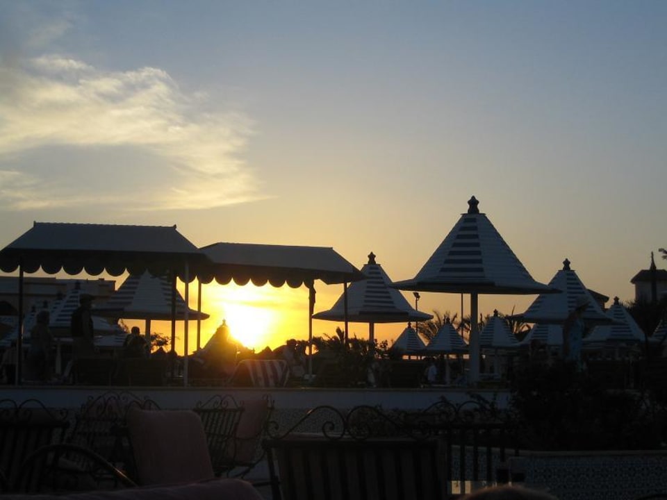 Blick aufs Hotel Pickalbatros Aqua Park Resort - Hurghada