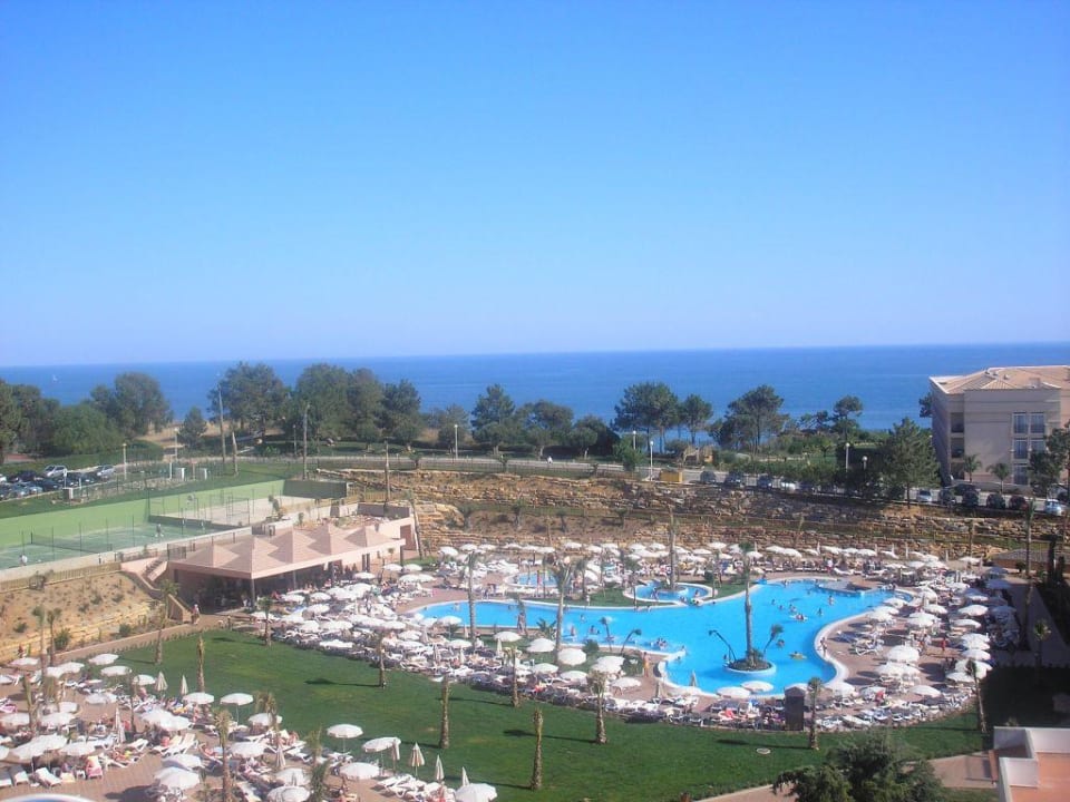 Ausblick vom Balkon im 5 Stock 3HB Guaraná - All Inclusive