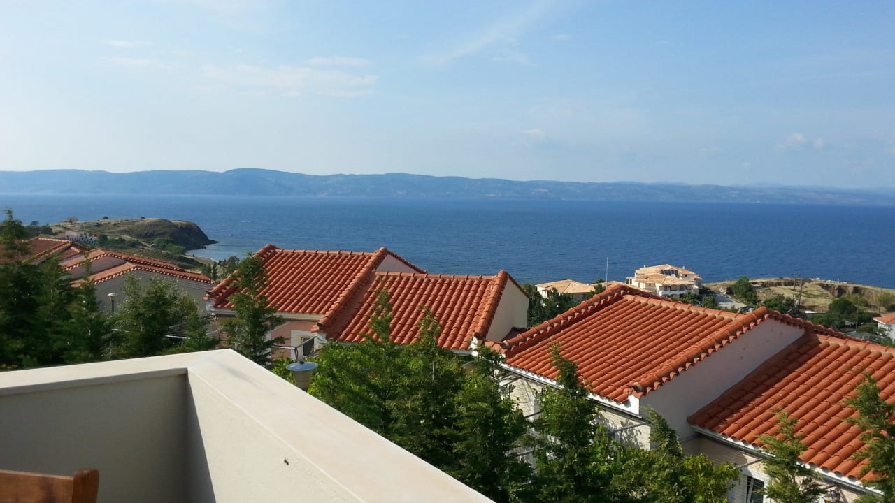 Blick vom Balkon Hotel Sunrise Resort