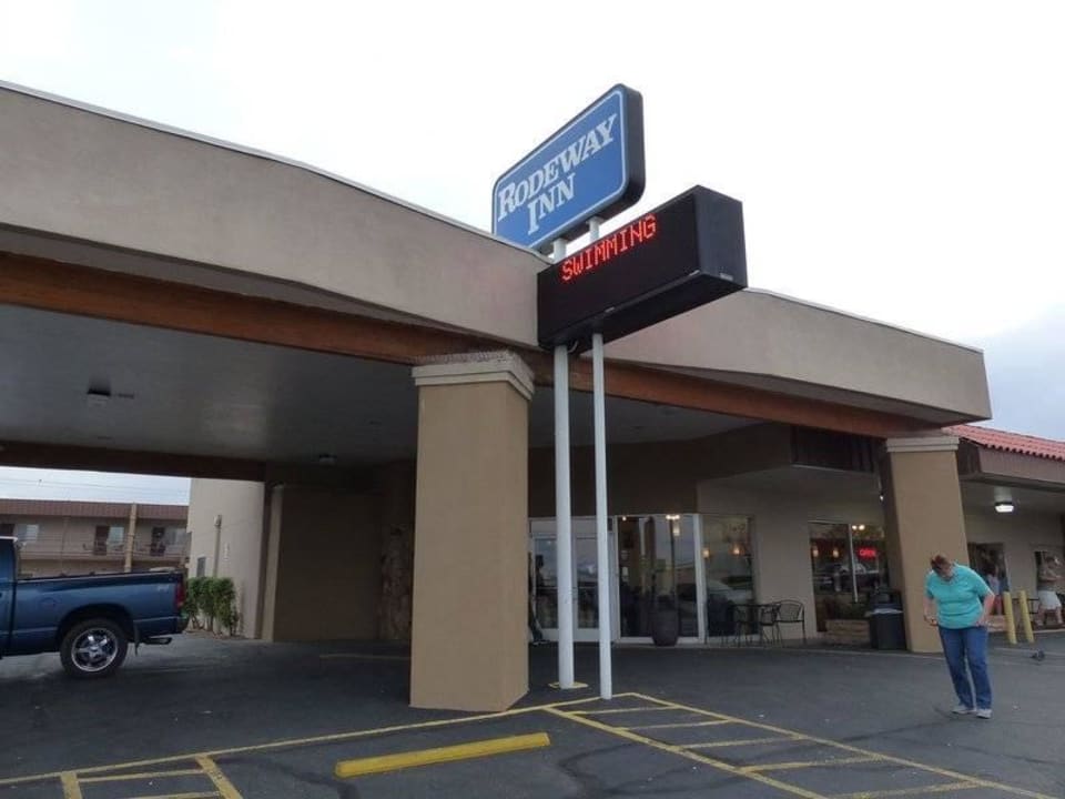 Außenansicht Lobby Rodeway Inn Page Near Lake Powell