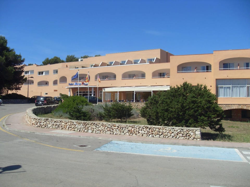 Hotel Eingang Hotel Xaloc Playa