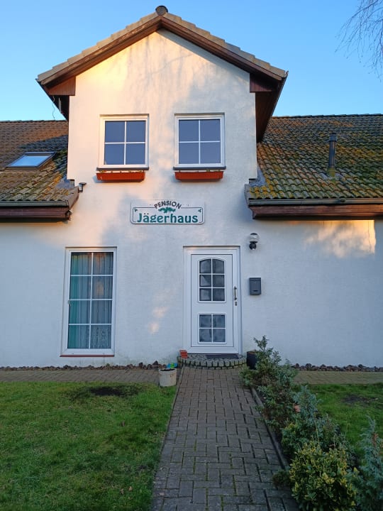 Außenansicht Pension und Café Jägerhaus