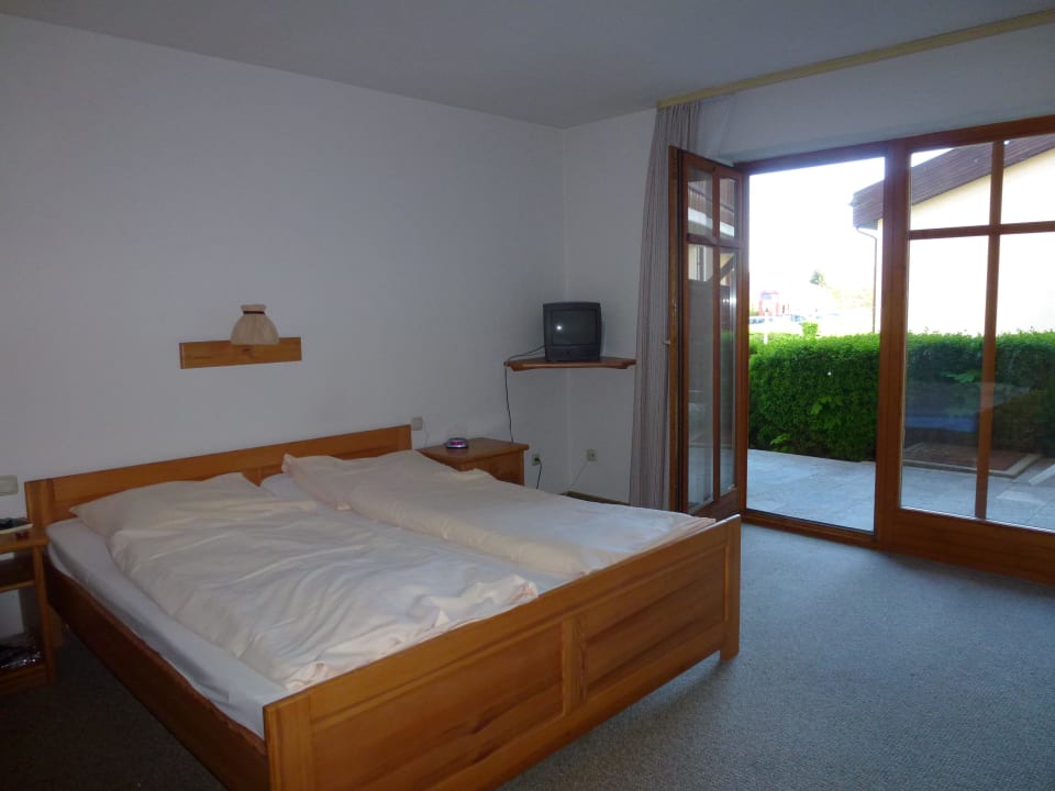 Doppelzimmer mit Ausgang zur Terrasse Landhotel Rosenberger