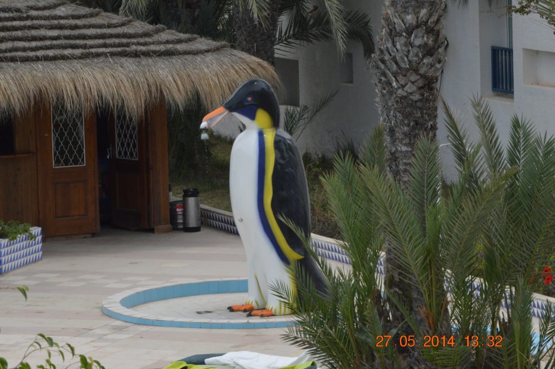 Duschanlage am Hauptbecken Hotel El Mouradi Djerba Menzel