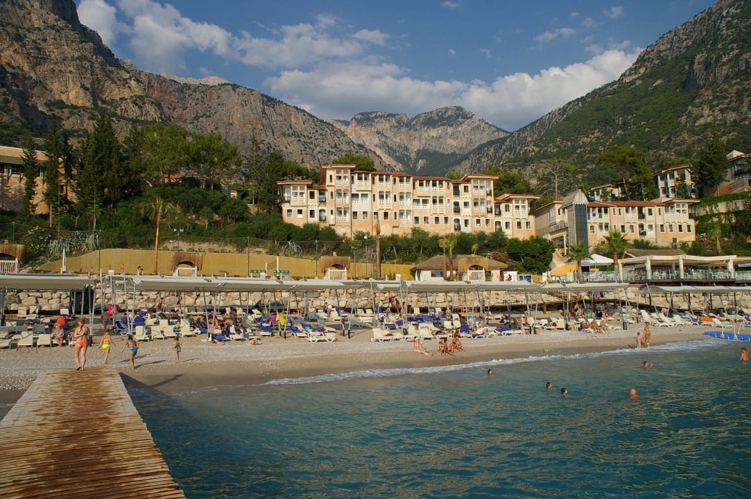 Strand vom Wasser aus Liberty Lykia