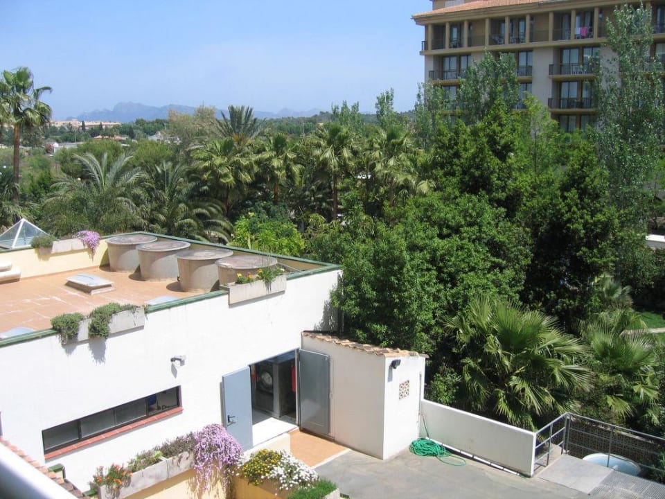 Gartenanlage mit Wäscherei vom Hotel Bahía de Alcúdia Hotel & Spa
