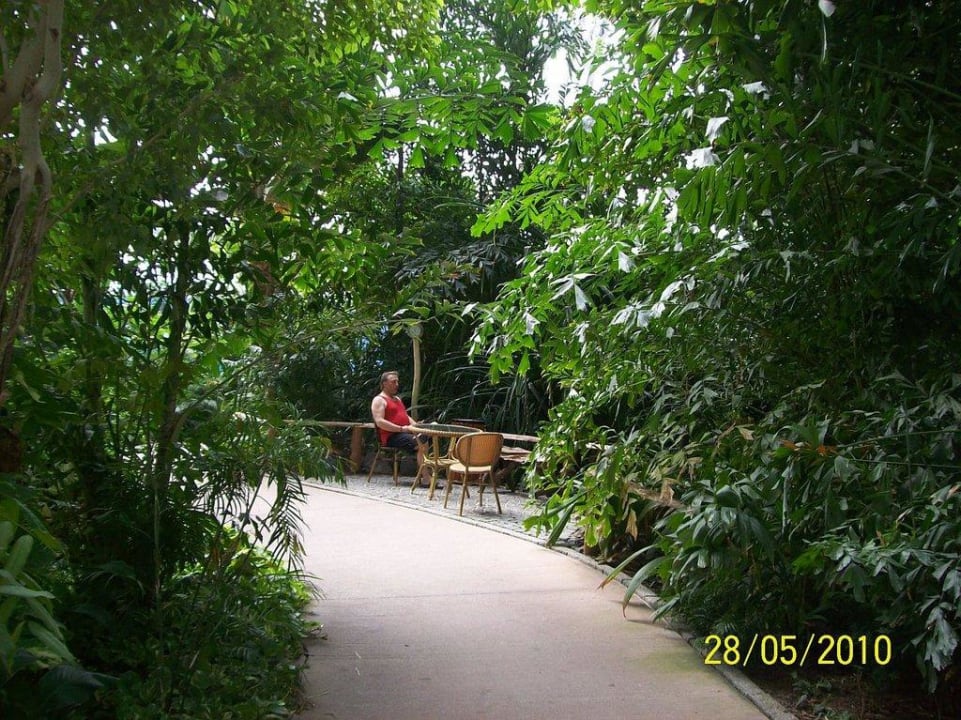 Raucherecke Tropical Islands Resort