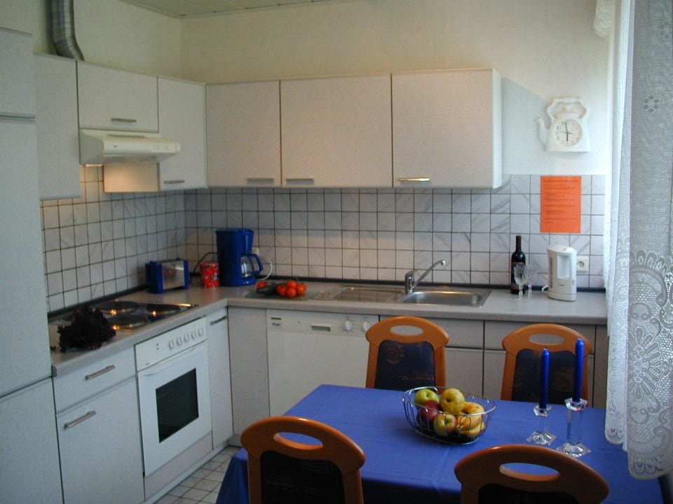 Küche, große Wohnung Apartmenthaus Solino