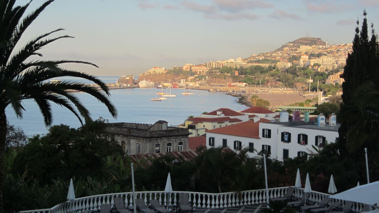 Zimmeraussicht Hotel Quinta Bela Sao Tiago