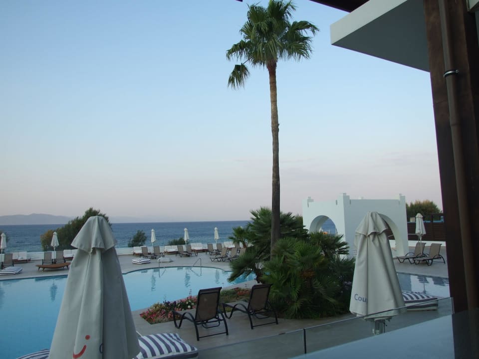 Widok z baru Aquarius TUI BLUE Oceanis Beach and Spa Resort