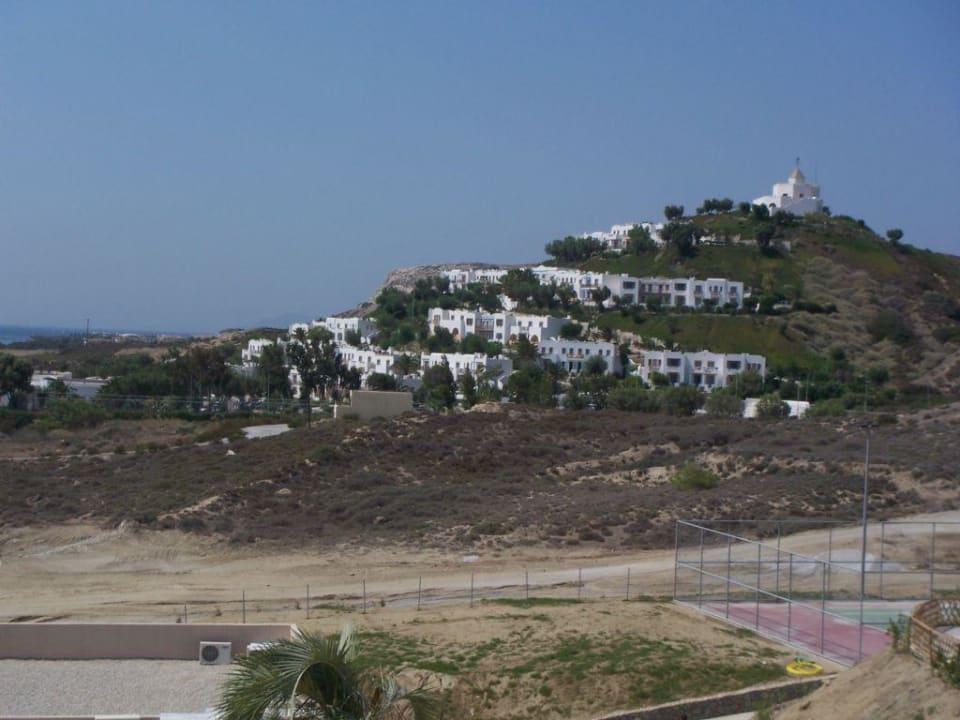 Blick aufs Nachbarhotel Atlantica Mikri Poli Kos