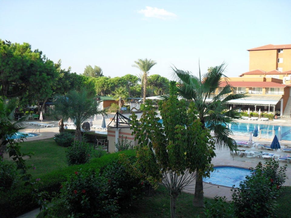 Blick vom Zimmer 205-2 Club Turtas Beach Hotel