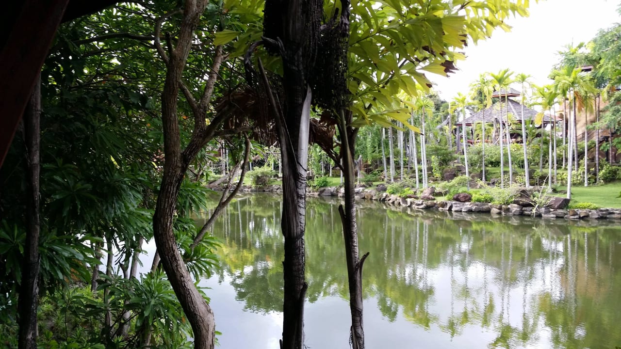 Blick aus dem Zimmer Hotel Tamnanpar Resort