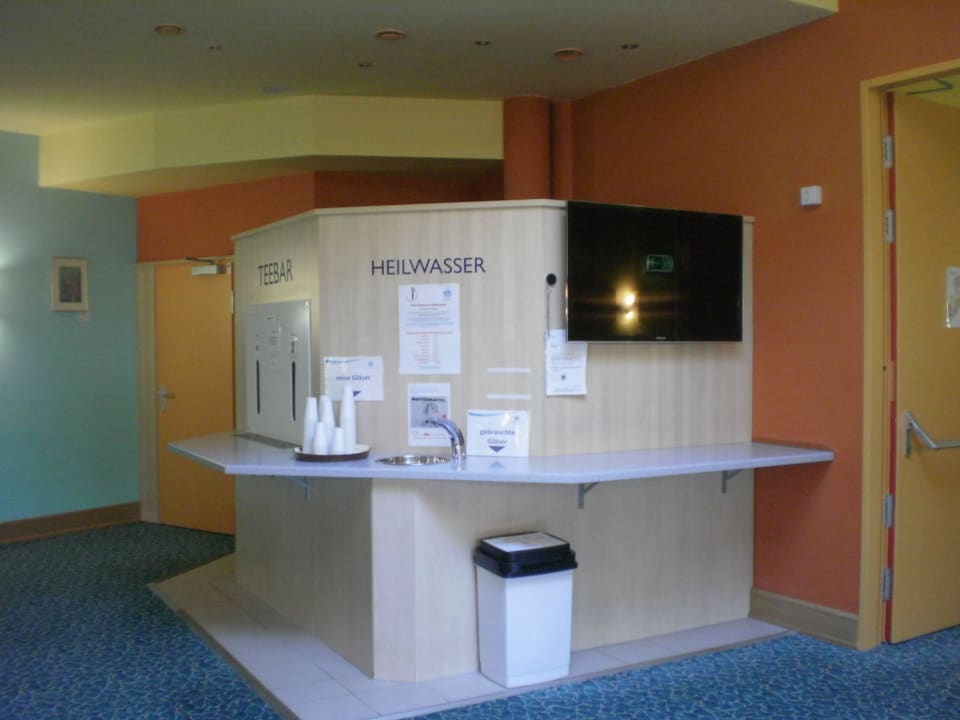 Hier gab es guten Früchte oder Kräutertee  Vivea Hotel Bad Vöslau