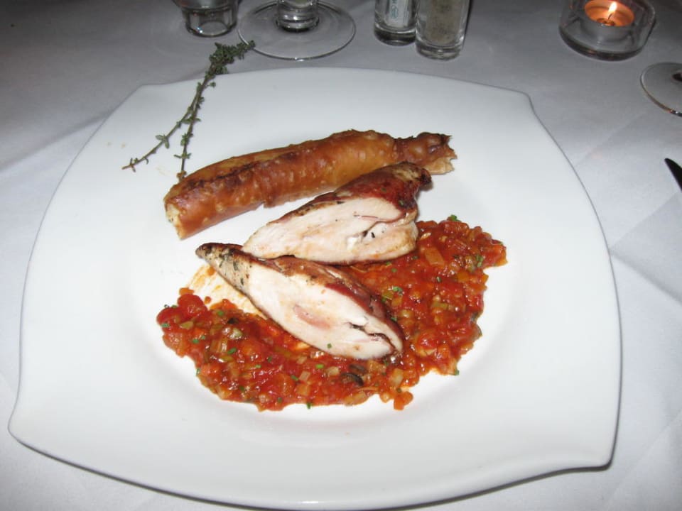 Saltimbocca vom Huhn Hotel Christkindlwirt
