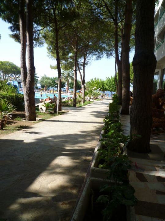 Aussenbereich Hotel Grand Efe