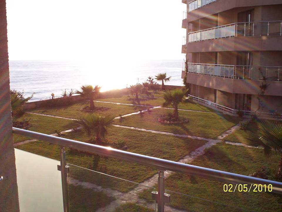 Blick auf das Meer Aska Hotel Just in Beach