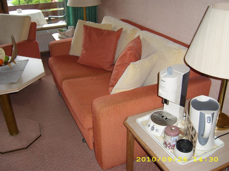 Sitzecke im Apartment Romantischer Winkel RoLigio® & Wellness Resort