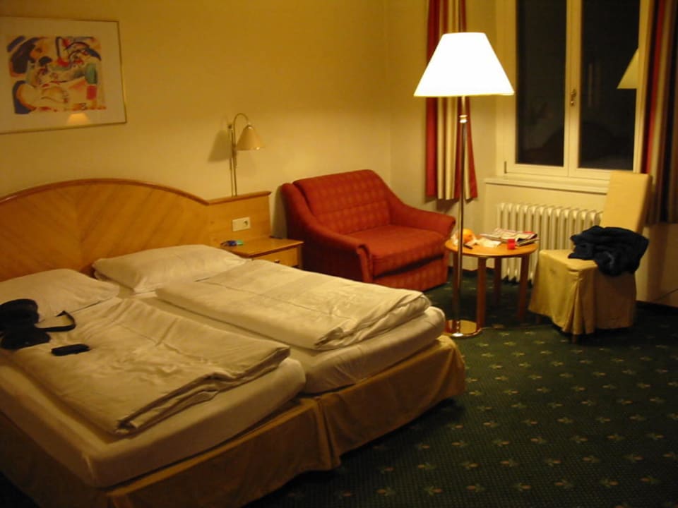 Zimmer ca. 5 x 5 mtr Hotel Brauhof Wien